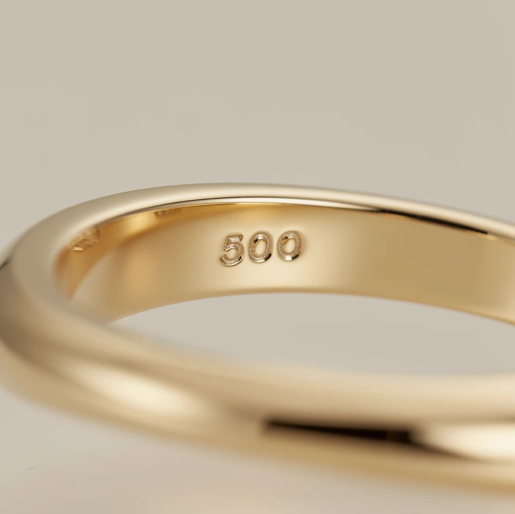 Золото 500 пробы