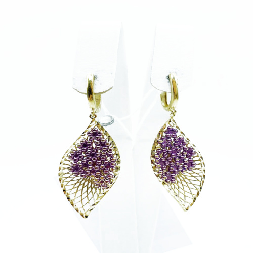 Серьги из золота 585 пробы